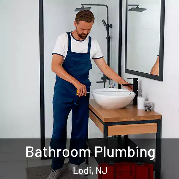  Bathroom Plumbing Lodi, NJ