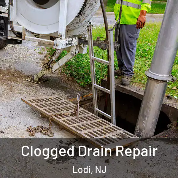  Clogged Drain Repair Lodi, NJ