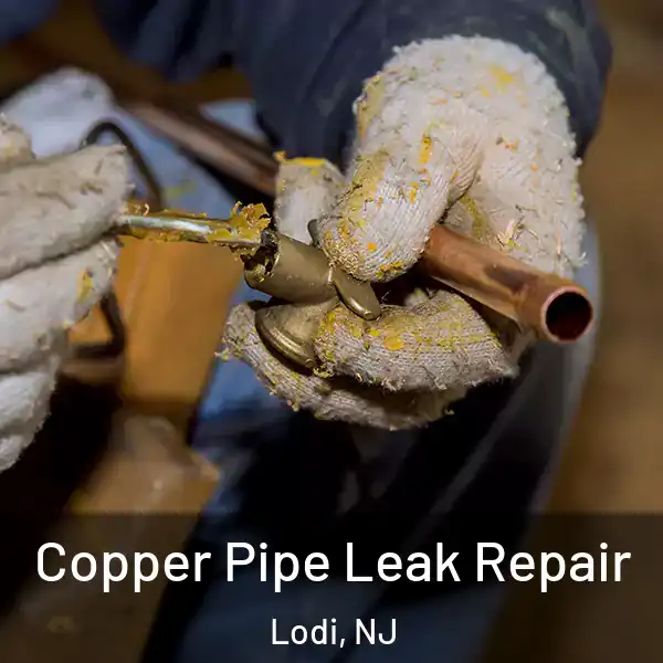  Copper Pipe Leak Repair Lodi, NJ