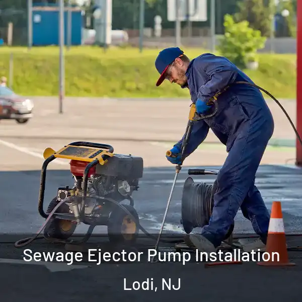 Sewage Ejector Pump Installation Lodi, NJ